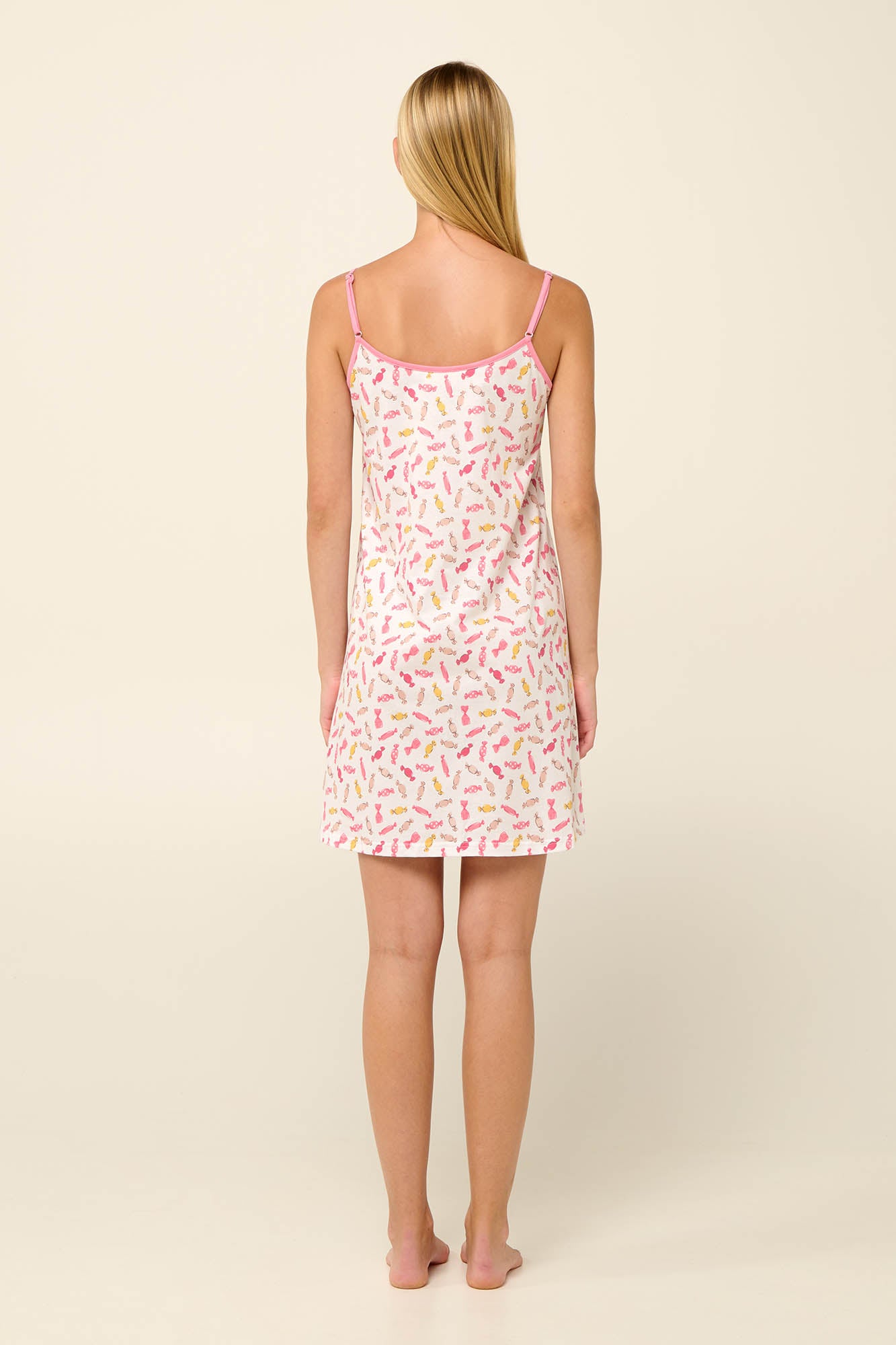 Νυχτικό βαμβακερό εμπριμέ Vamp