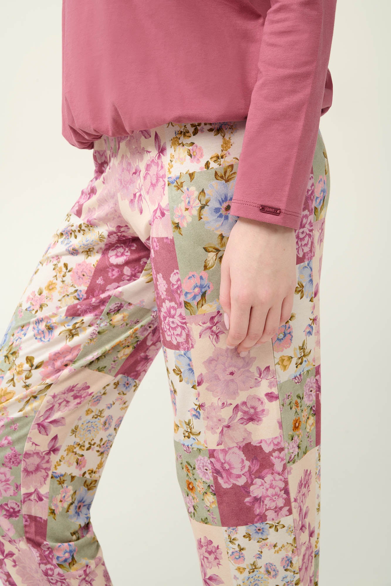 Γυναικεία Πιτζάμα micromodal pinky Vamp