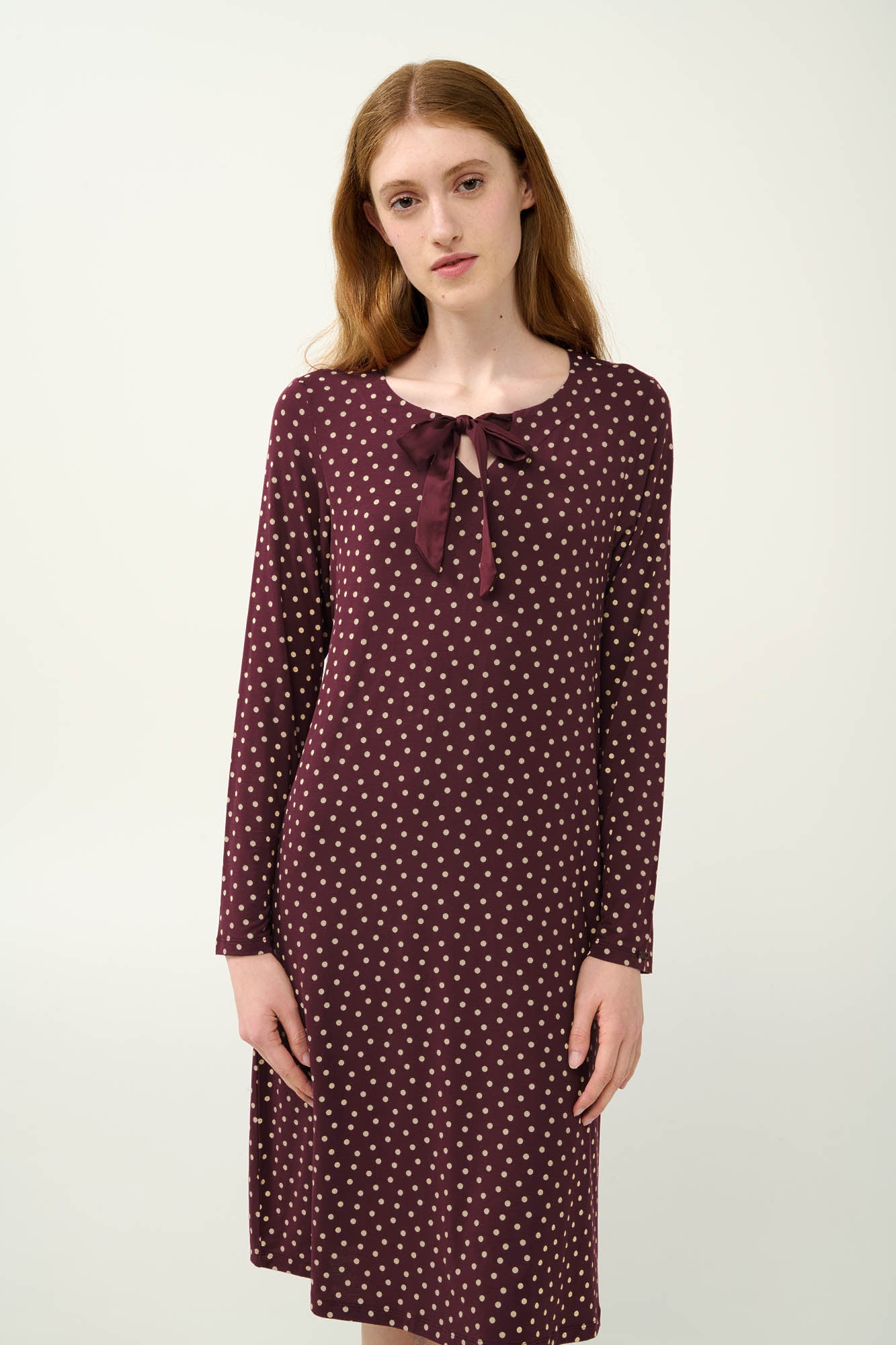 Νυχτικό Μίνι micromodal πουά Vamp