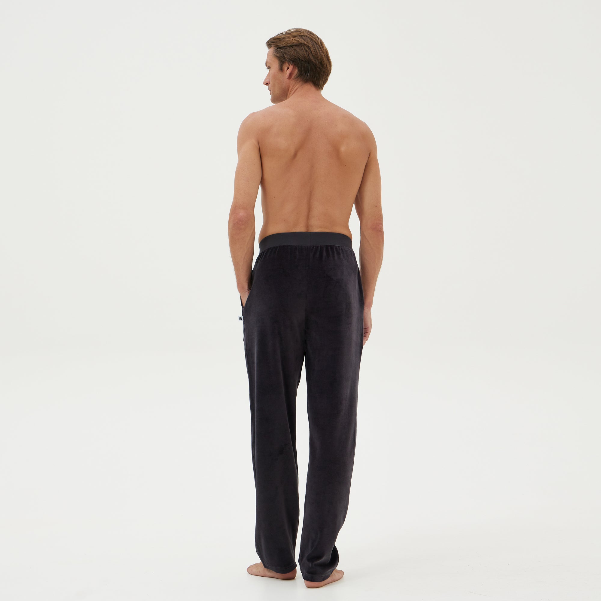 Ανδρική Πιτζάμα βελουτέ χακί Guy LaRoche