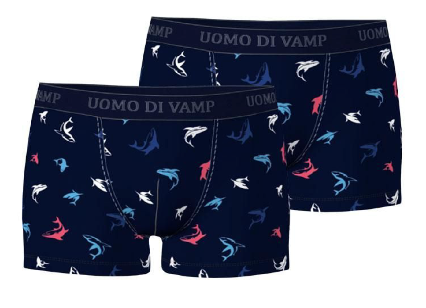 2 X Men's Cotton Boxers Vamp