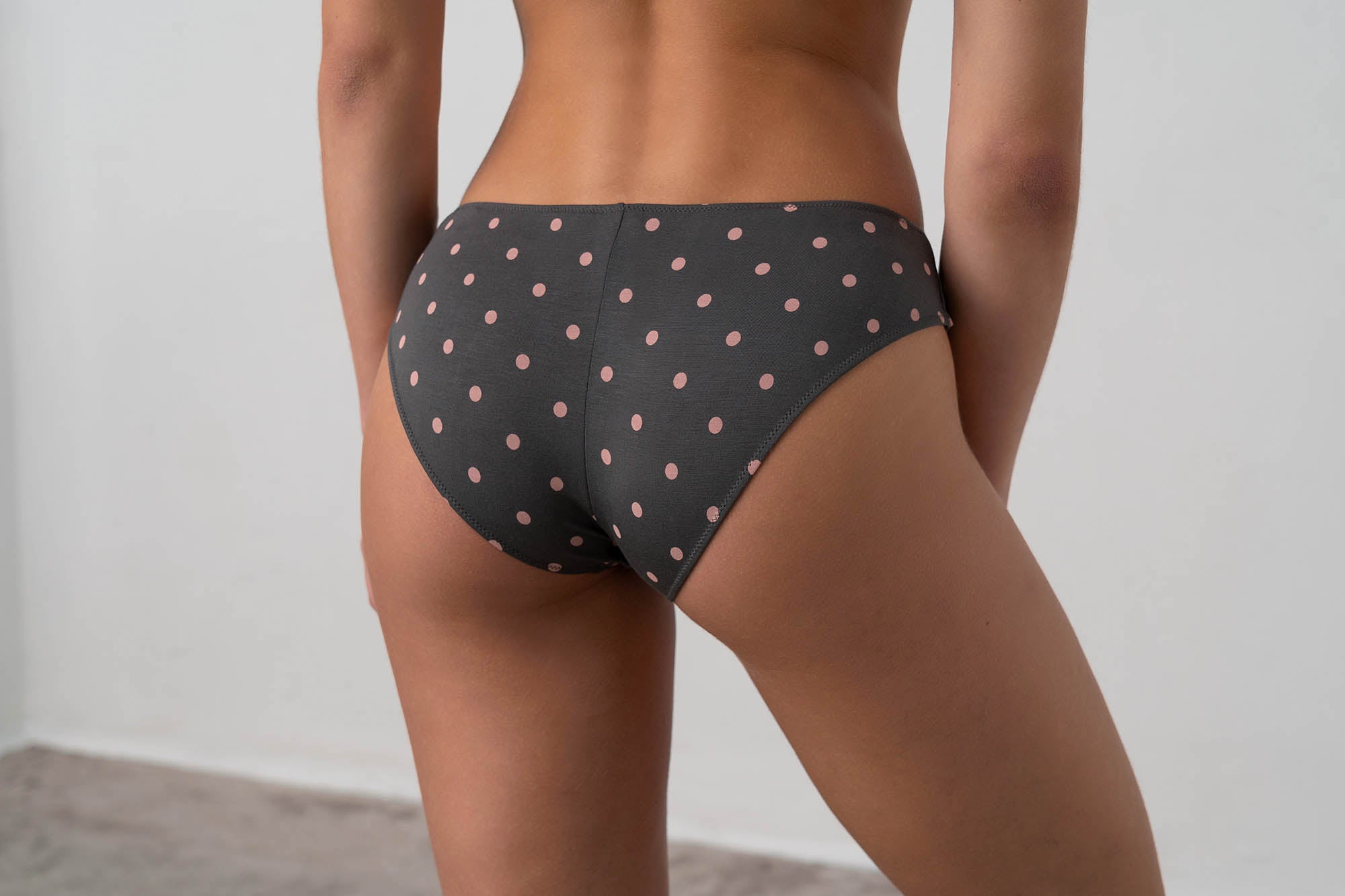Women Brazil Shorts Polka Dots Vamp