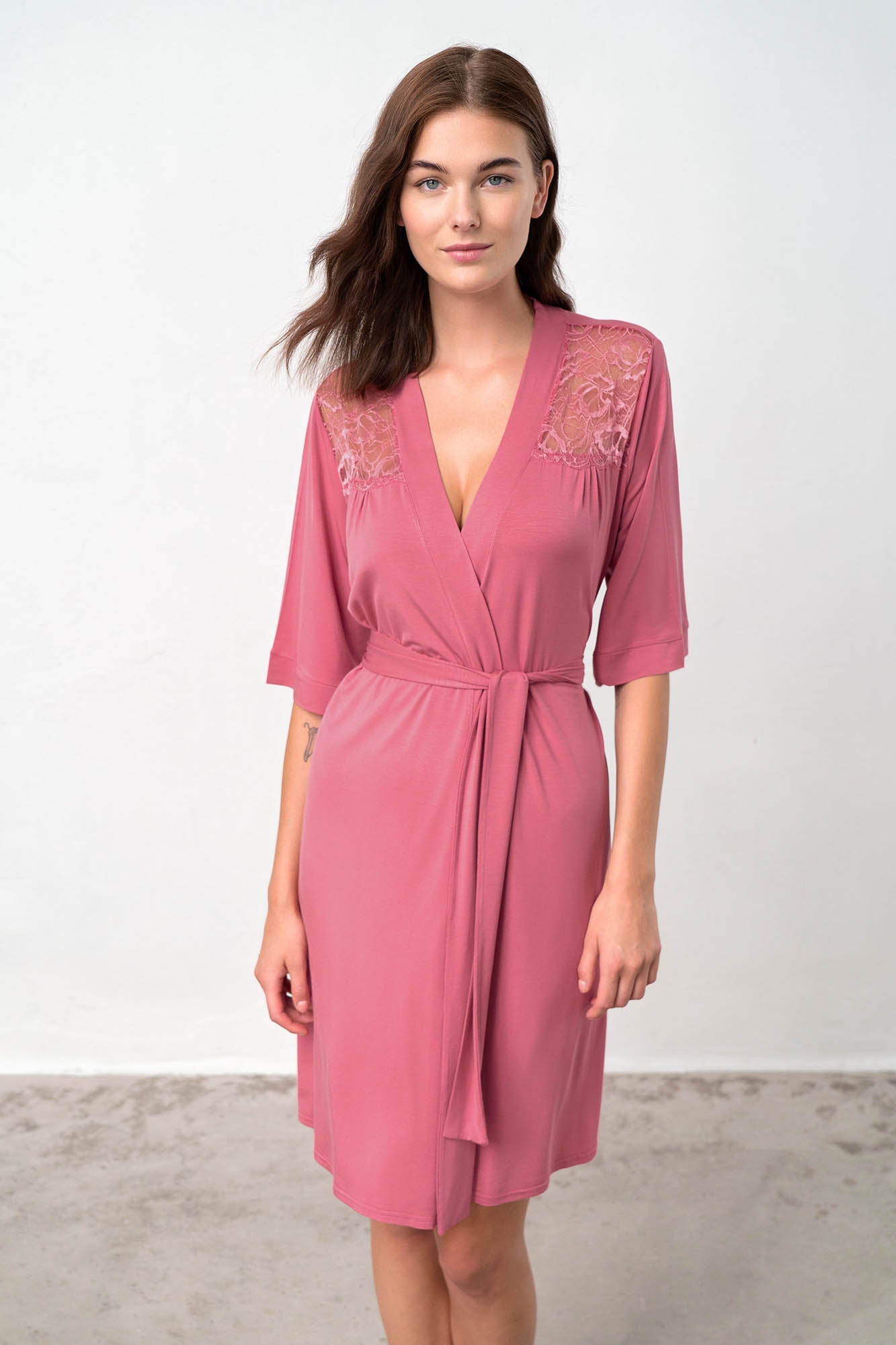 Women's Robe 3/4 Vamp