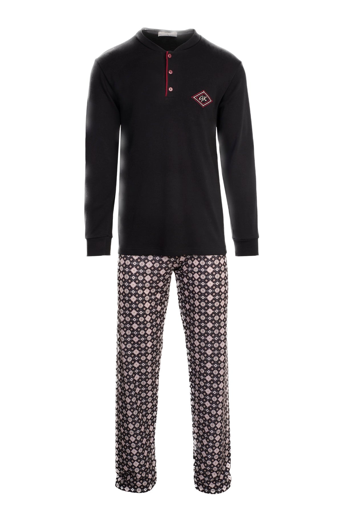 Men's cotton pajamas with Scherzo buttons