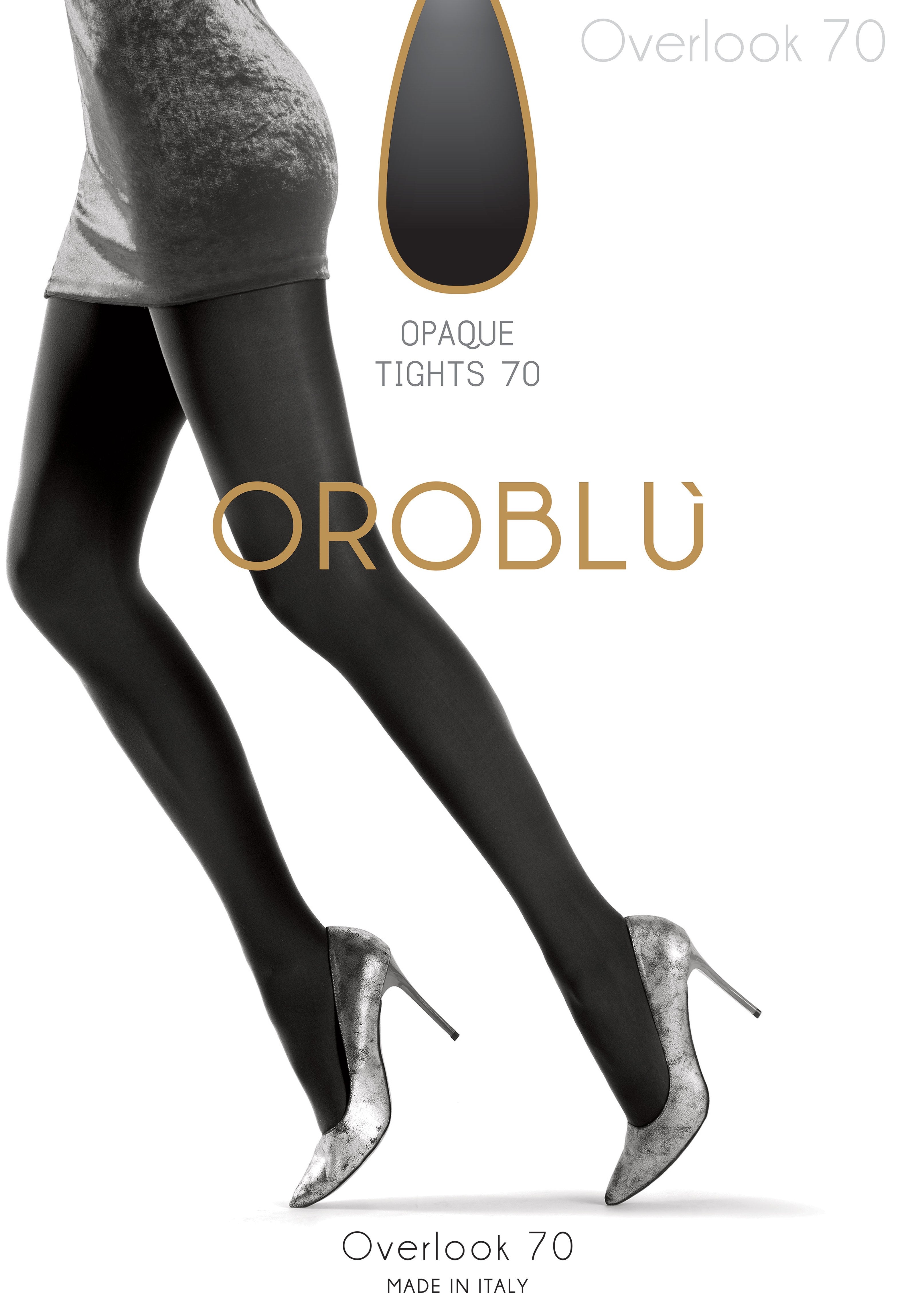 Γυναικείο Καλσόν αδιαφανές Overlook Opaque 70 DEN Oroblu