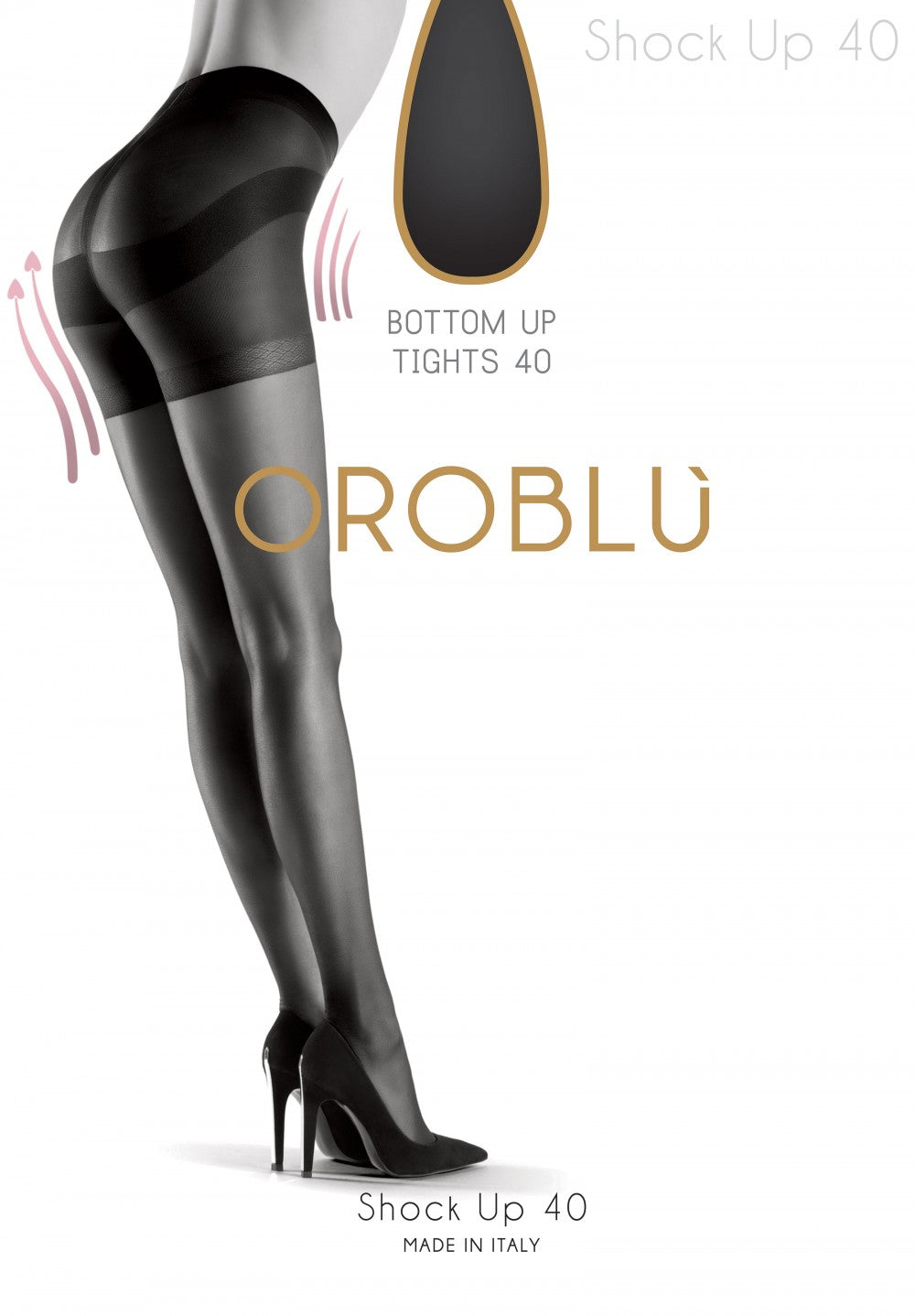Γυναικείο Καλσόν σύσφιξης Shock Up 40 DEN Oroblu
