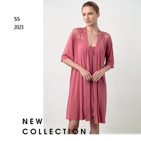 Γυναικεία Ρόμπα 3/4 Vamp - Nana Kakouti Homewear - Γλυφάδα