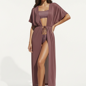 Γυναικεία maxi tunic lila Lida - Nana Kakouti Γλυφάδα