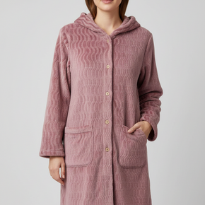 Γυναικεία Ρόμπα φλις pinky Billys Fashion - Nana Kakouti Γλυφάδα