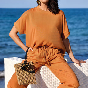 Γυναικεία Ψάθινη Τσάντα Clutch David - Nana Kakouti Γλυφάδα