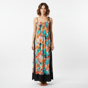 Γυναικείο maxi φόρεμα tropical print Eleria Cortes - Nana Kakouti Γλυφάδα